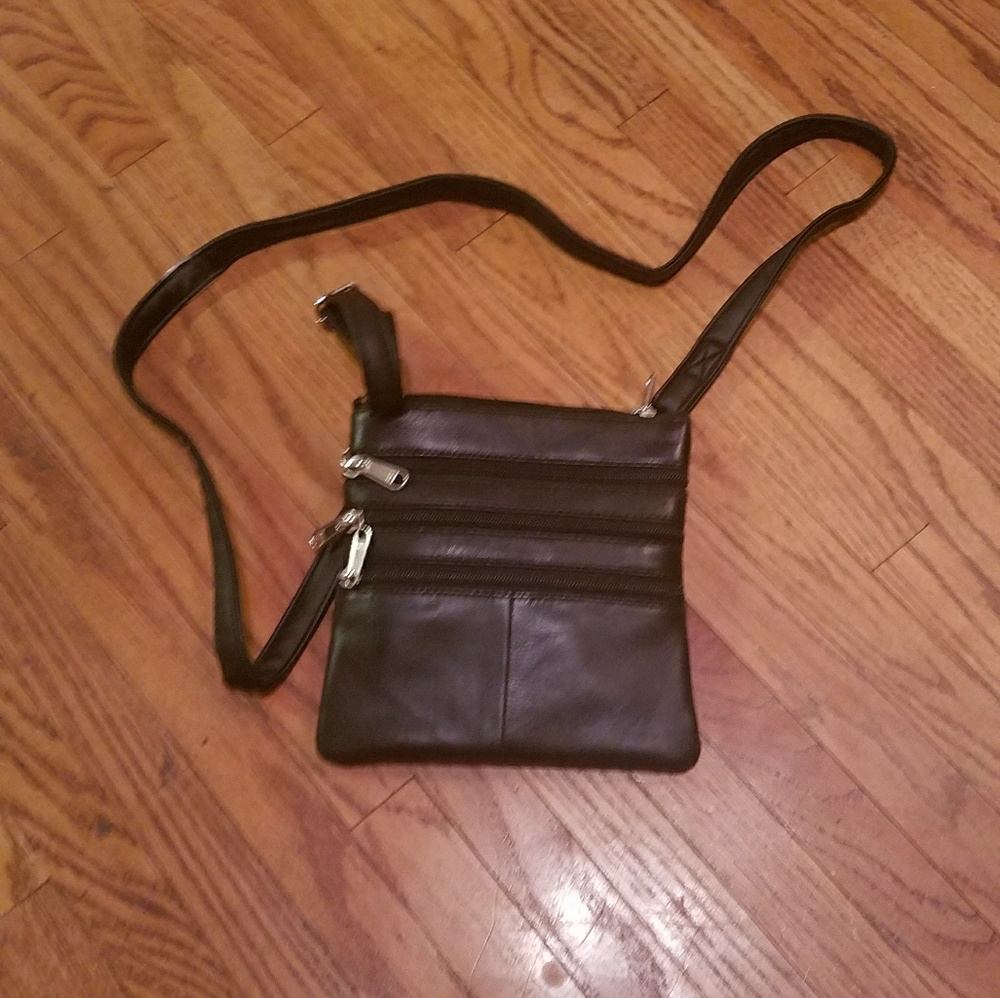 Never used leather purse